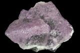 Purple Fluorite on Quartz Epimorphs - Arizona #103565-1